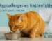 Hypoallergenes Katzenfutter erklärt – Wann es sinnvoll ist und wie es Ihrer Katze wirklich hilft