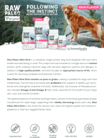 Hundetrockenfutter – Raw Paleo Ultra Schwein Puppy Mini - Hundefutter - Trockenfutter für Welpen kleiner Rassen