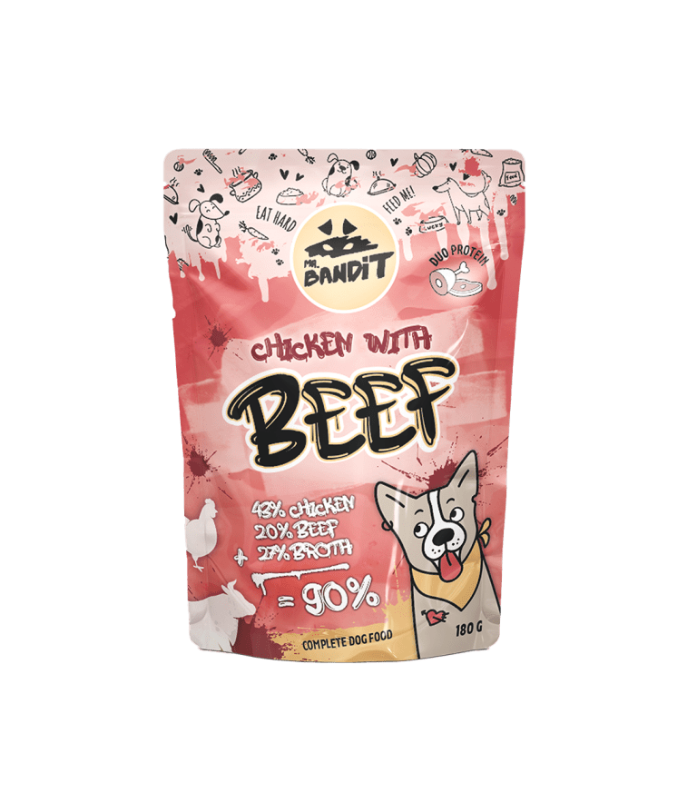 MB_CHICKEN-BEEF-with-BROTH-180g Hundefutter Nassfutter für Hunde