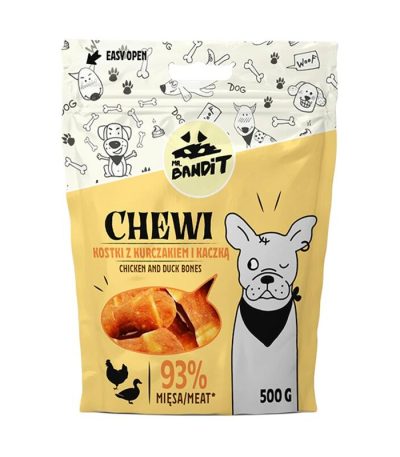 Mr-Bandit-Chewi-Hahnchen-und-Entenwurfel-500g Hundeleckerli