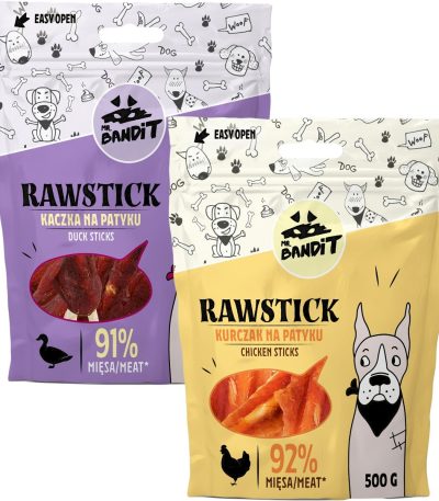 Mr Bandit RAWSTICK Hundeleckerlies Hundeleckerlis