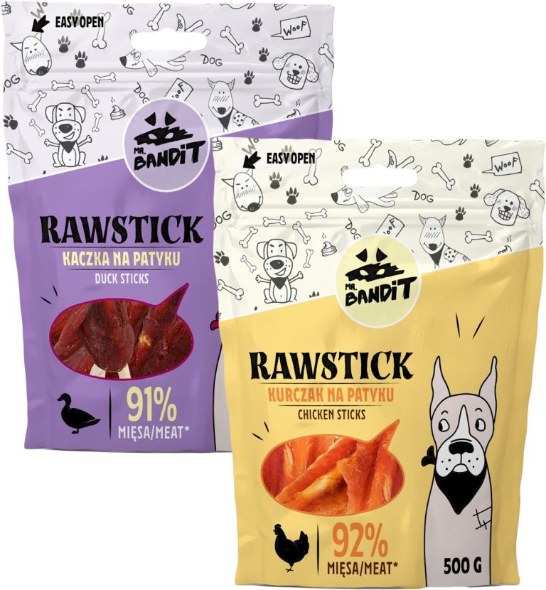Mr Bandit RAWSTICK Hundeleckerlies Hundeleckerlis