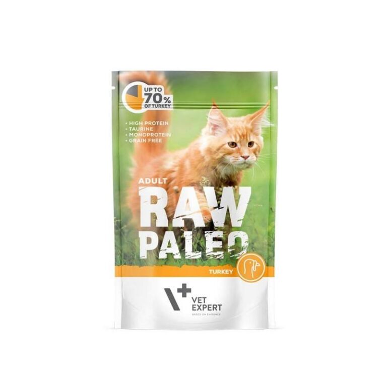 Raw Paleo Katzen Nassfutter Adult Truthahn - Katzen-Nassfutter Katzenfutter