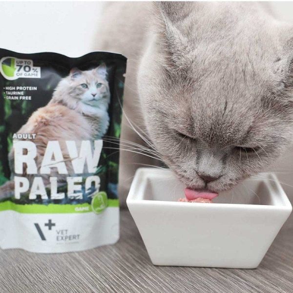 Raw Paleo Katzen Nassfutter Raw Paleo Adult Wild – Katzen-Nassfutter - Game Katzenfutter