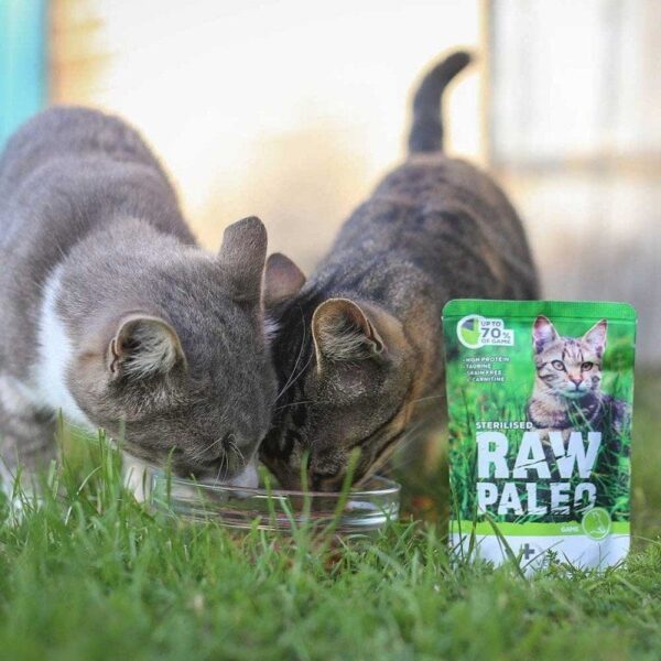 Raw Paleo Katzenfutter für kastrierte Katzen – Raw Paleo Wild Game