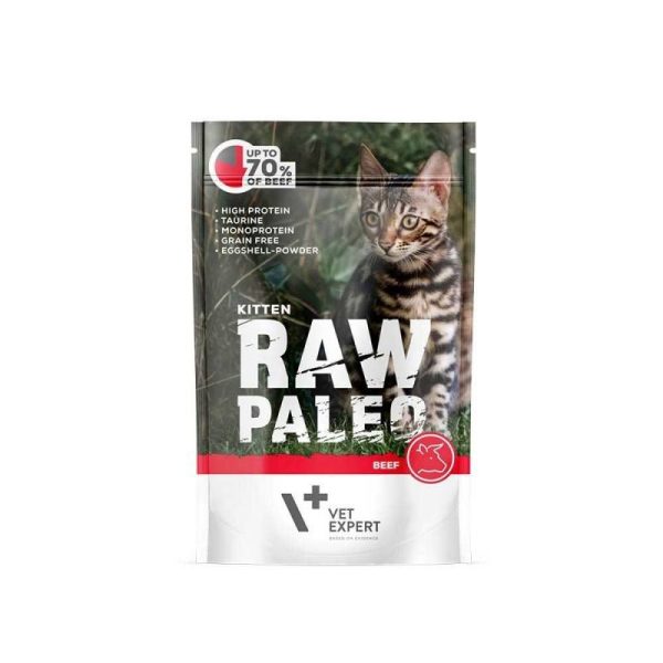 Raw Paleo Kittenfutter Raw Paleo Kitten Rind – Kittennassfutter Katzenfutter