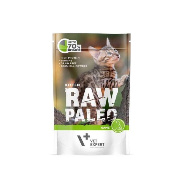 Raw Paleo Kittenfutter – Raw Paleo Kitten Wild – Kittennassfutter Katzenfutter