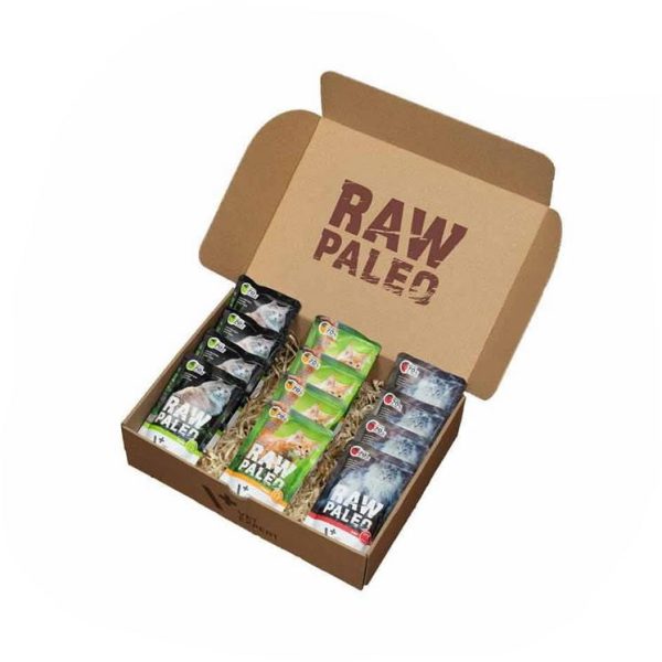 Raw Paleo Katze Adult monoprotein Katzenfutter, Getreidefreies, Taurin enthalten, hoher Proteingehalt
