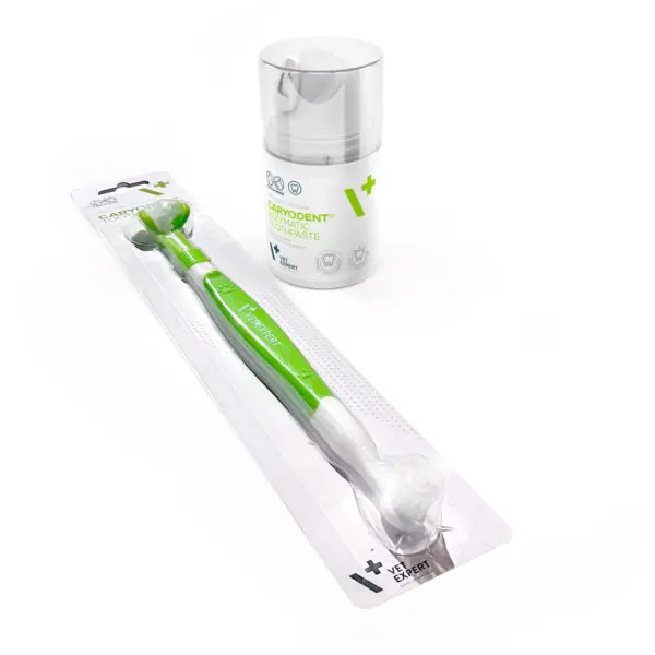 VET EXPERT CARYODENT® Set - Zahnpflege für Hunde und Katzen