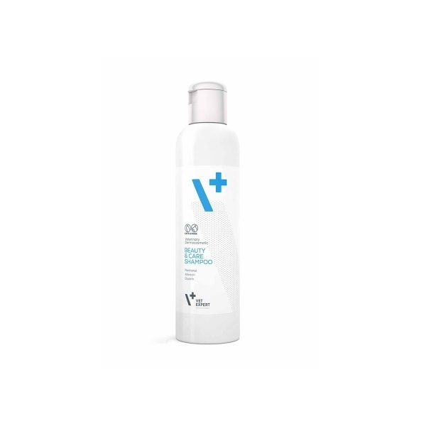 VetExpert Beauty and Care shampoo Hundeshampoo und Katzenshampoo - Hundefriseur Tierarztbedarf, Veterinärbedarf, Veterinärmedizin, Praxisbedarf, Ergänzungsfuttermittel, Tierarztprodukten, Tierapotheke, Tierpflegeprodukte