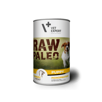 Hundefutter: Hundenassfutter  Raw Paleo Puppy Pute | VETEXPERT Hund