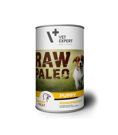 VetExpert Puppy Truthahn Nassfutter Premium getreidefreies Hundefutter, Alleinfuttermittel, Trockenfutter, Nassfutter, Hundebedarf, Hundenahrung, Hundeernährung