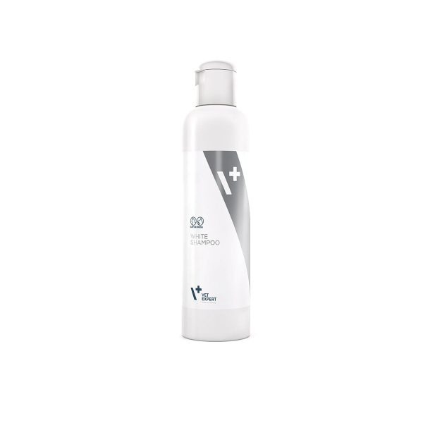 VetExpert White Shampoo Tierpflegeprodukte, Hundeshampoo, Tiergesundheit, Ohrreiniger für Hunde, Augenreiniger für Hunde, Hundepflege, Fellpflege, Katzenpflege, Hundefriseur, Katzenshampoo, Tierbedarf