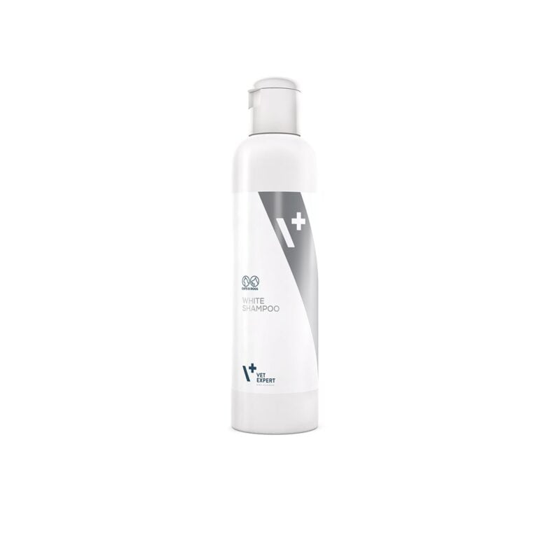 VetExpert White Shampoo Tierpflegeprodukte, Hundeshampoo, Tiergesundheit, Ohrreiniger für Hunde, Augenreiniger für Hunde, Hundepflege, Fellpflege, Katzenpflege, Hundefriseur, Katzenshampoo, Tierbedarf