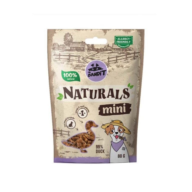 Mr. Bandit Naturals Mini - mit Ente 80g