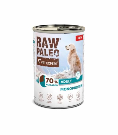 raw-paleo-adult-dog-kangaroo-400g-Känguru hundefutter