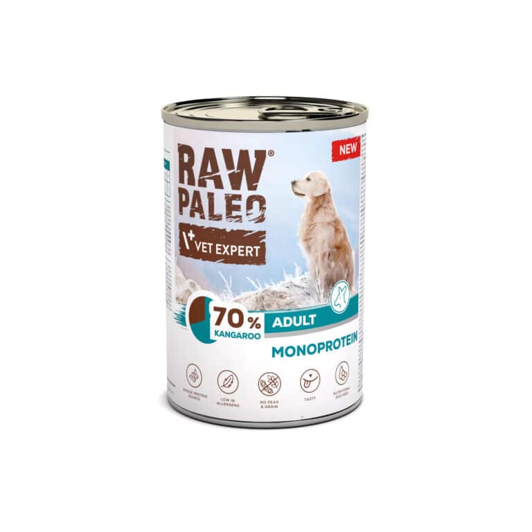 raw-paleo-adult-dog-kangaroo-400g-Känguru hundefutter
