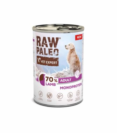 raw-paleo-adult-dog-lamb-400g-Lamm Hundefutter