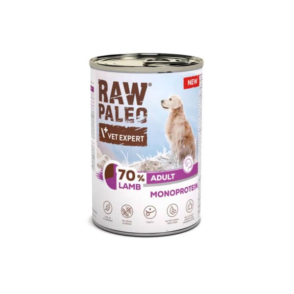 raw-paleo-adult-dog-lamb-400g-Lamm Hundefutter