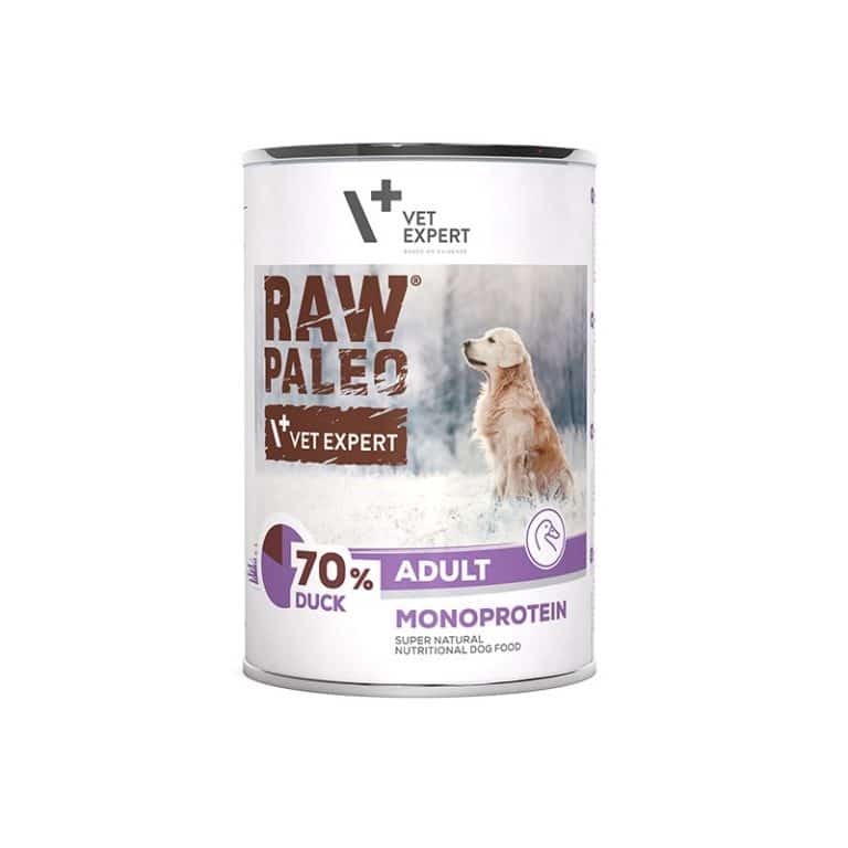 raw-paleo-adult-hundefutter-monoprotein-Ente-400g
