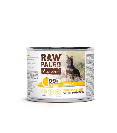 RAW PALEO Turkey&Cod Adult Can 400g