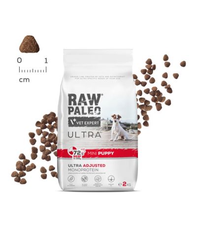 raw-paleo-ultra-beef-puppy-mini-2kg hundefutter