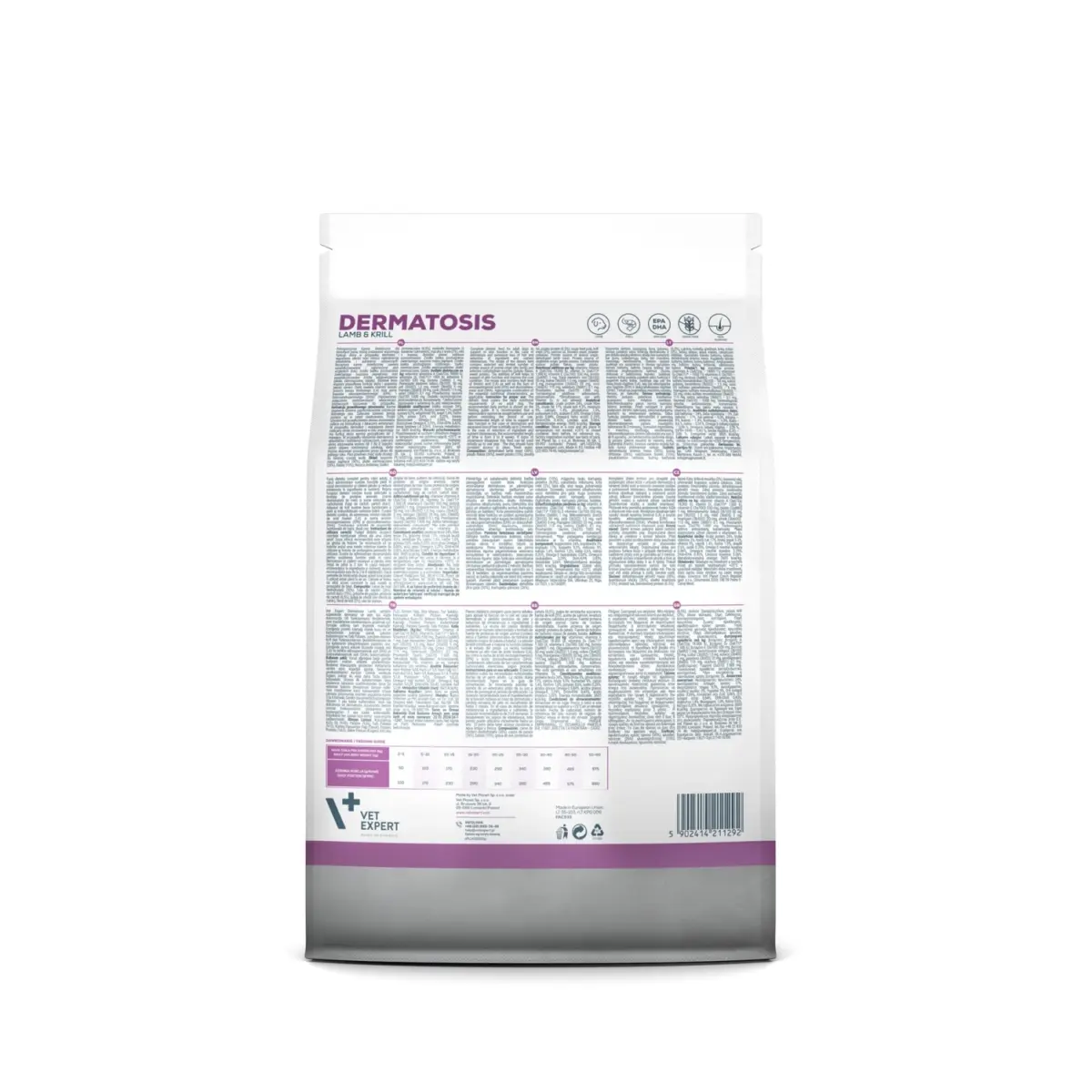 vet-expert-dermatosis-dog-lamb-krill-hundefutter vet-expert-dermatosis-dog-lamb-krill-hundefutter