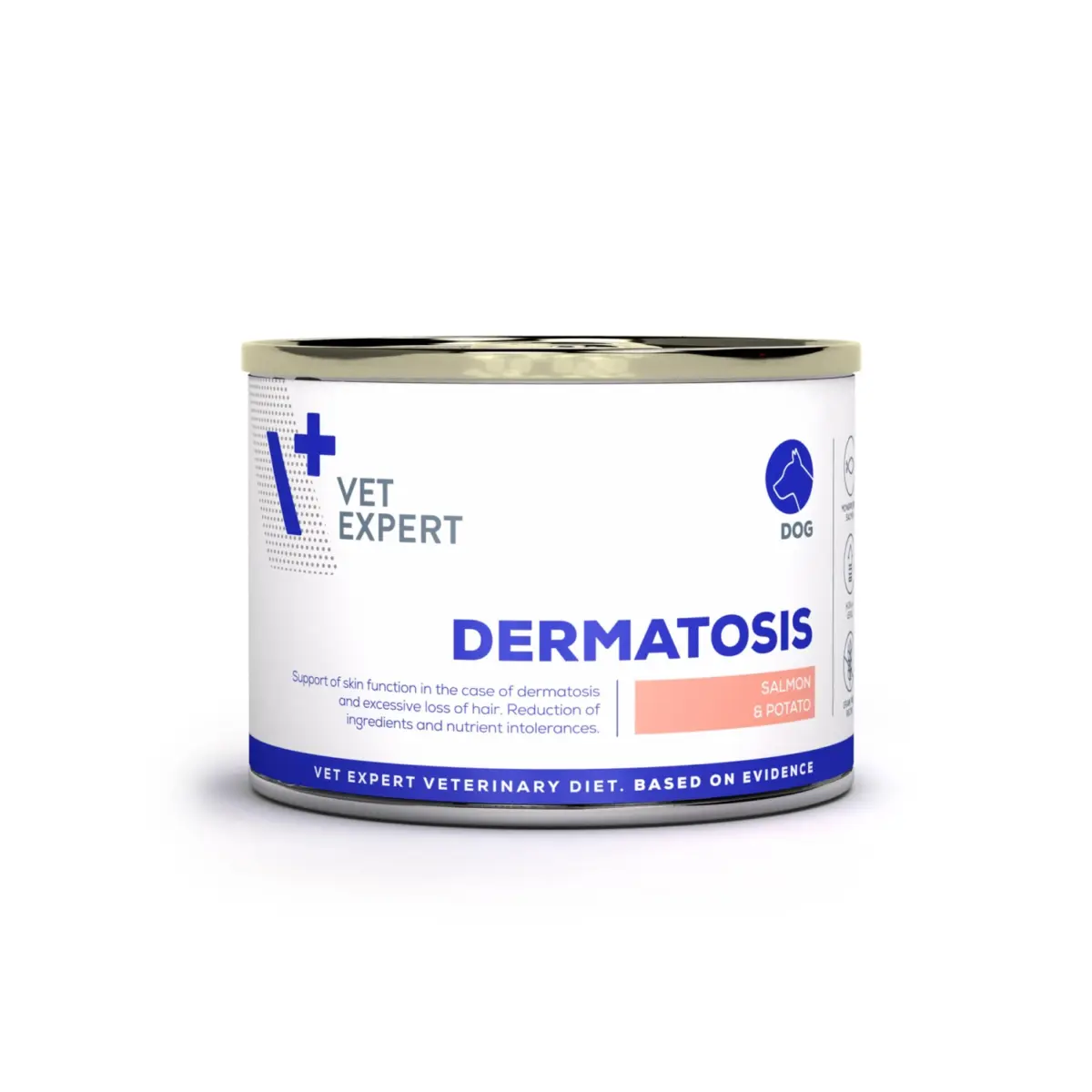 vet-expert-dermatosis-dog-salmon-potato-200g-diätfutter vet-expert-dermatosis-dog-salmon-potato-200g-diätfutter