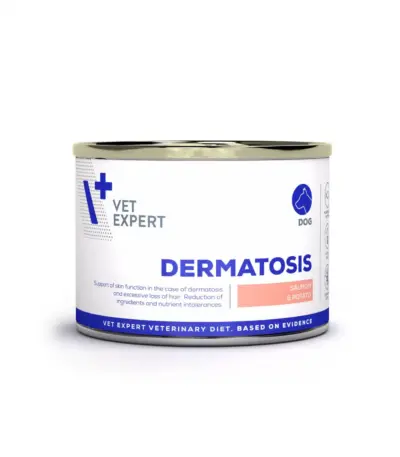 vet-expert-dermatosis-dog-salmon-potato-200g-diätfutter