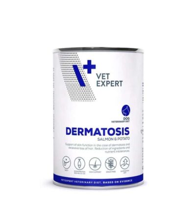 vet-expert-dermatosis-dog-salmon-potato-400g-hundefutter