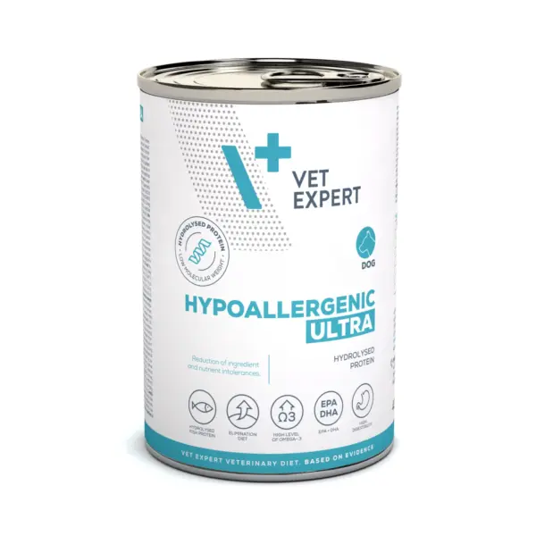 vet-expert-hypoallergenic-ultra-nass-400g-hydrolysiertes protein hundefutter