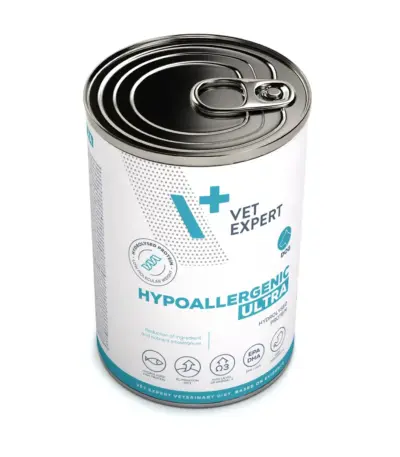vet-expert-hypoallergenic-ultra-wet-400g-hydrolysiertes protein hundefutter
