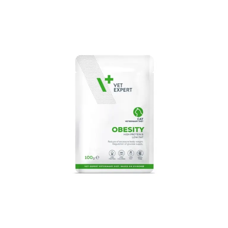 vet-expert-obesity-cat-12x100g-katzenfutter