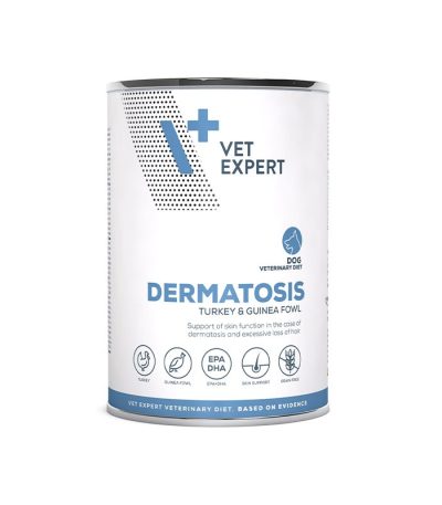 vetexpert-dermatosis-dog-turkey-guinea-fowl-400g-diätfutter